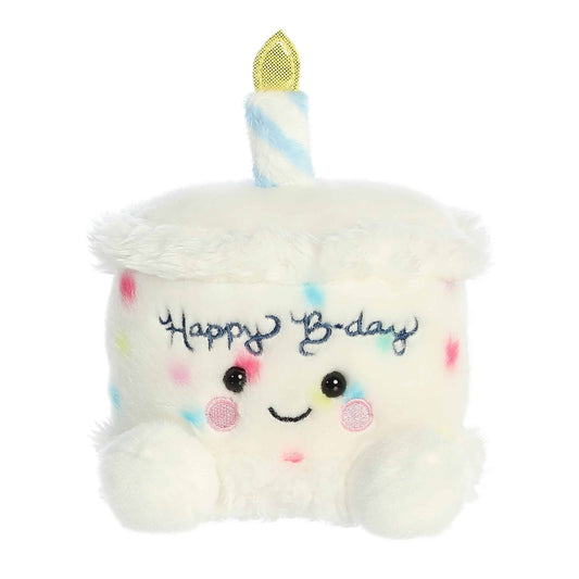 5" Plush Pal Happy B'Day Cake Palm Pals Stuffed Animal