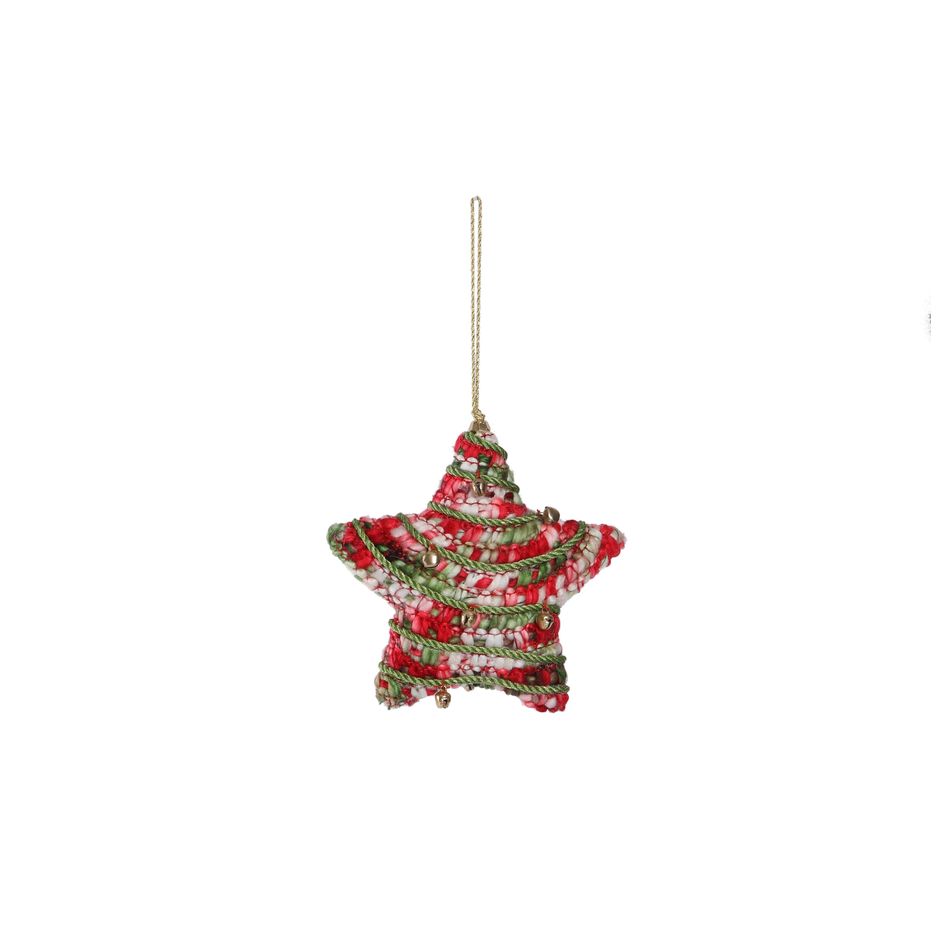 5" Star Ornament Jingle Bells