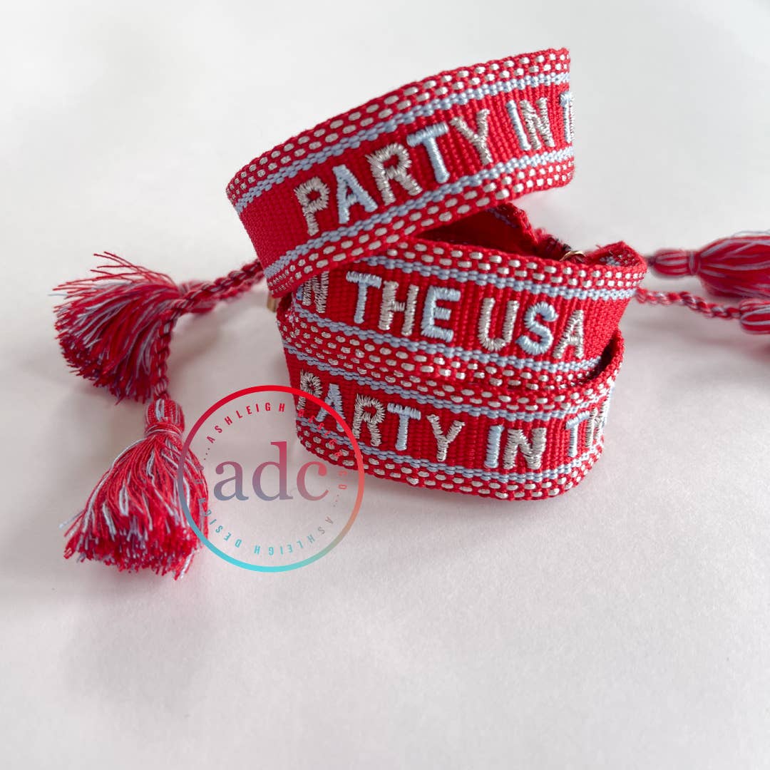 America250🇺🇸 PARTY IN THE USA Bracelet