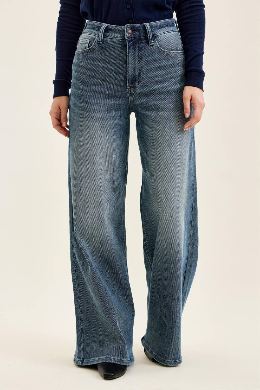HW LIZA Palazzo MD Ocean Fade Blue